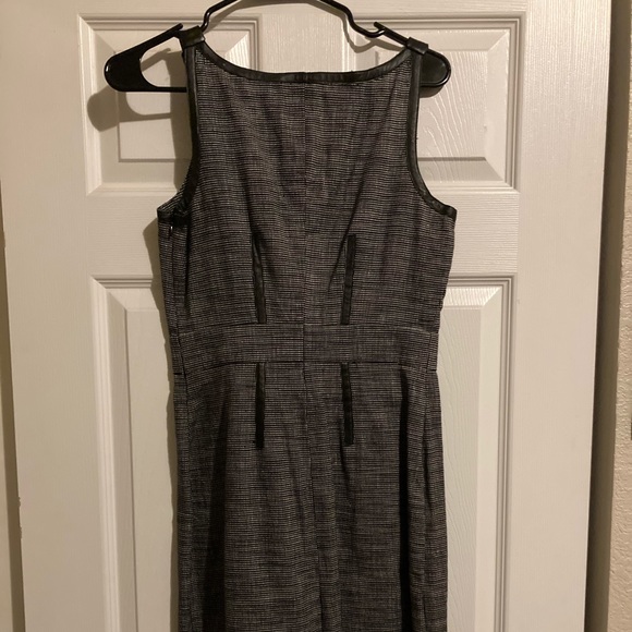 Black Patterned Dress - Picture 3 of 4